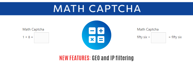 WP Advanced Math Captcha13