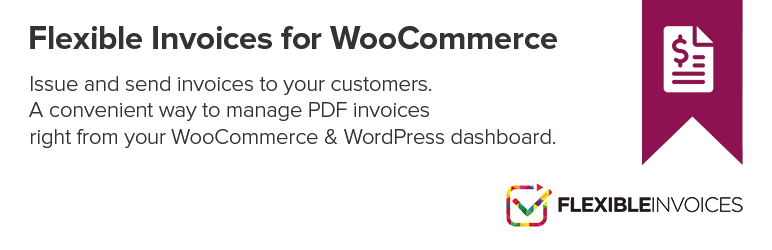 Flexible PDF Invoices free invoice WordPress plugin
