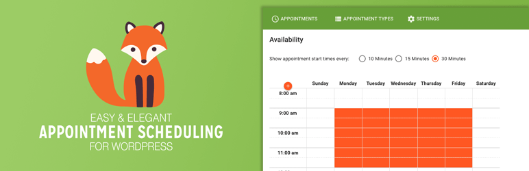 Simply Schedule Appointments- Free WordPress plugins