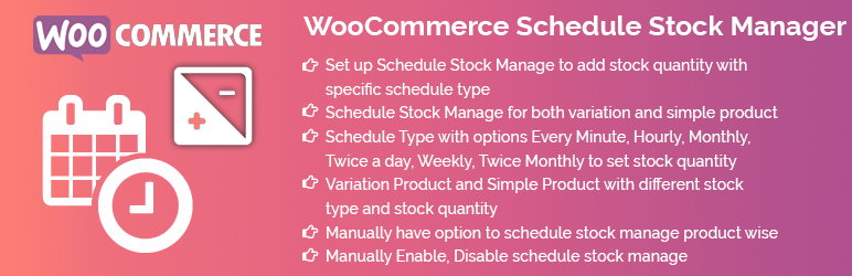 WooCommerce Schedule Stock Manager5