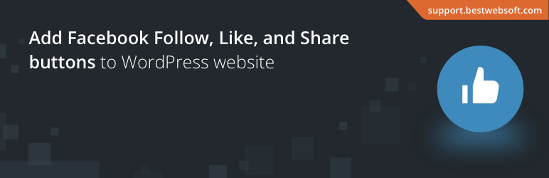 BestWebSoft's Like & Share free facebook WordPress plugins