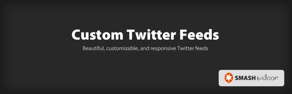 Custom Twitter Feeds free twitter WordPress plugins