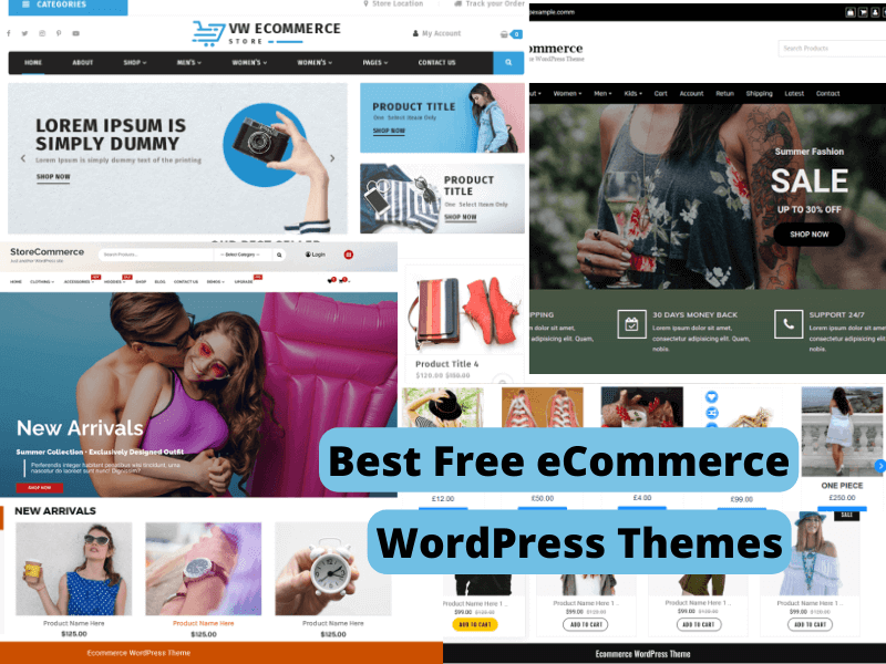 Best free eCommerce WordPress themes