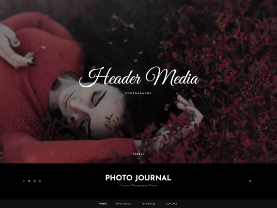 Photo Journal Best photography WordPress themes
