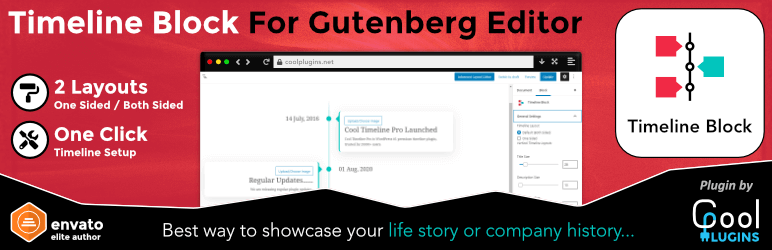 Timeline Block For Gutenberg8