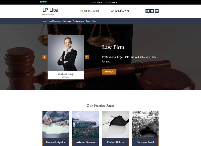 LawPress Lite theme