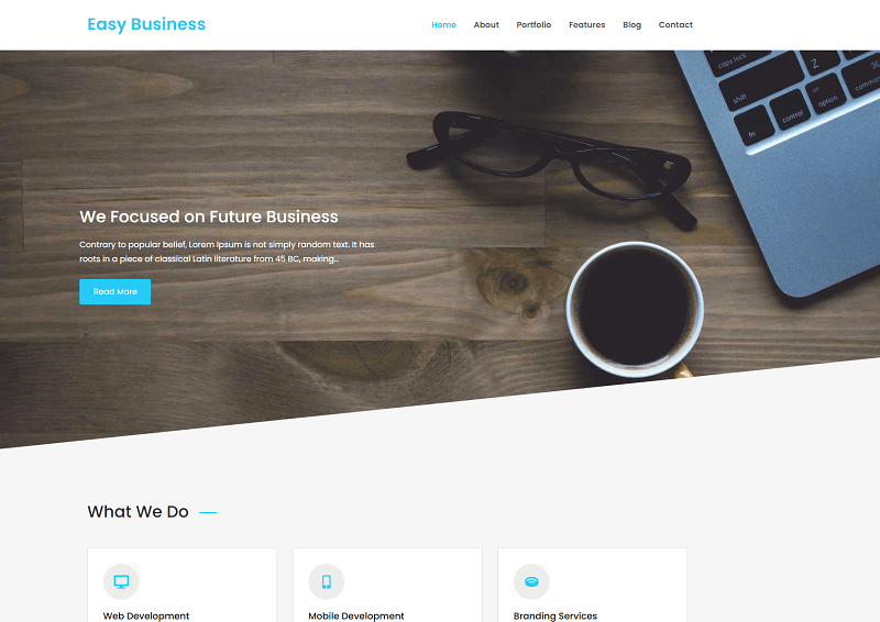 Easy Business theme