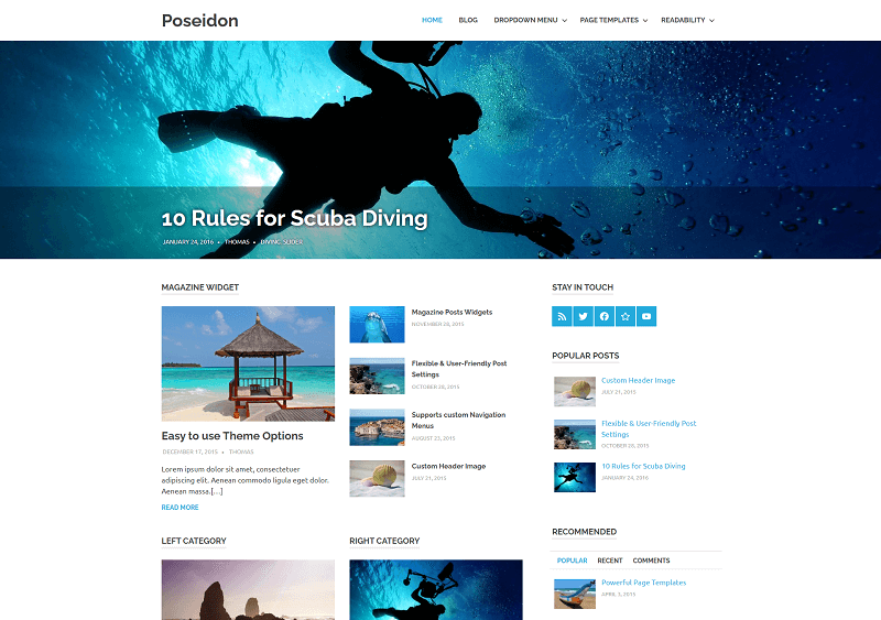 Poseidon theme