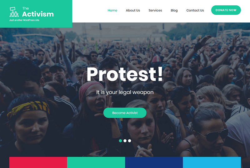 SKT Activism Lite WP Theme