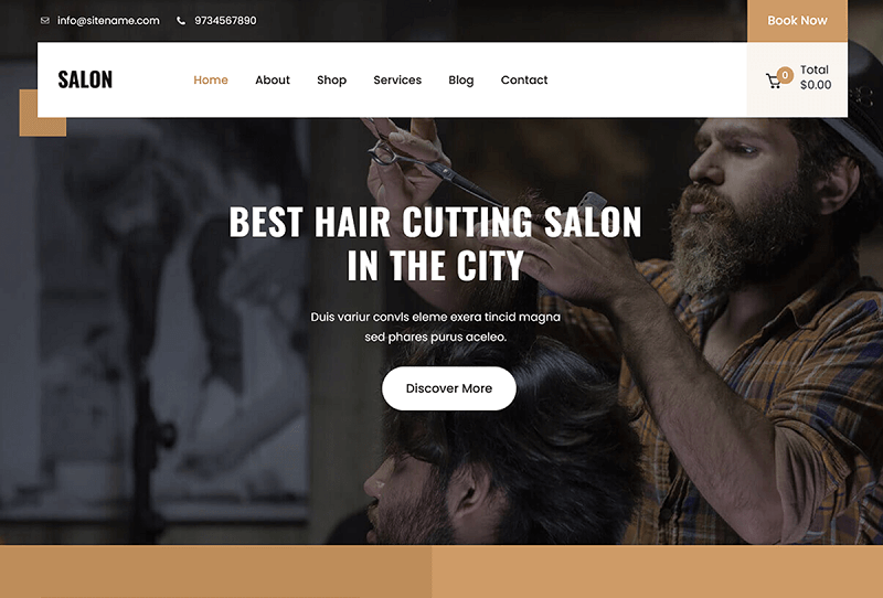 SKT Salon Theme