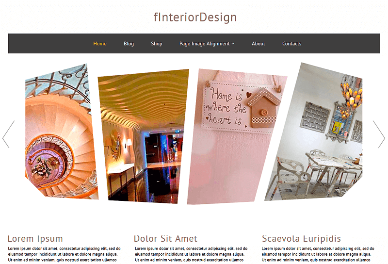 fInteriorDesign theme