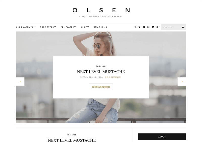 Olsen Light Theme