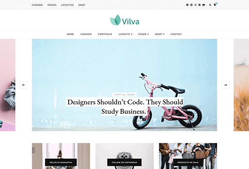 Vilva theme