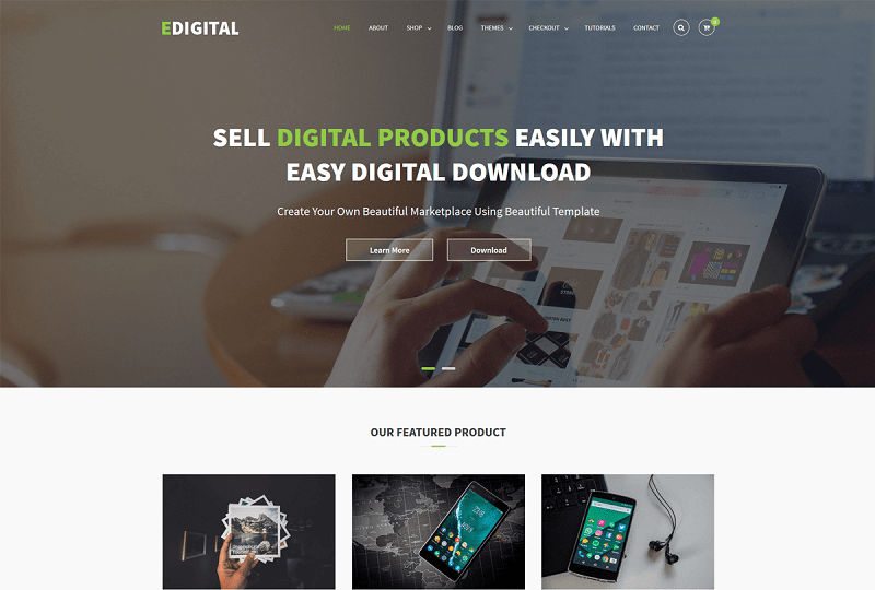 EDigital WP theme