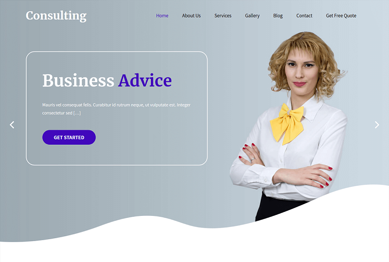 SKT Consulting theme