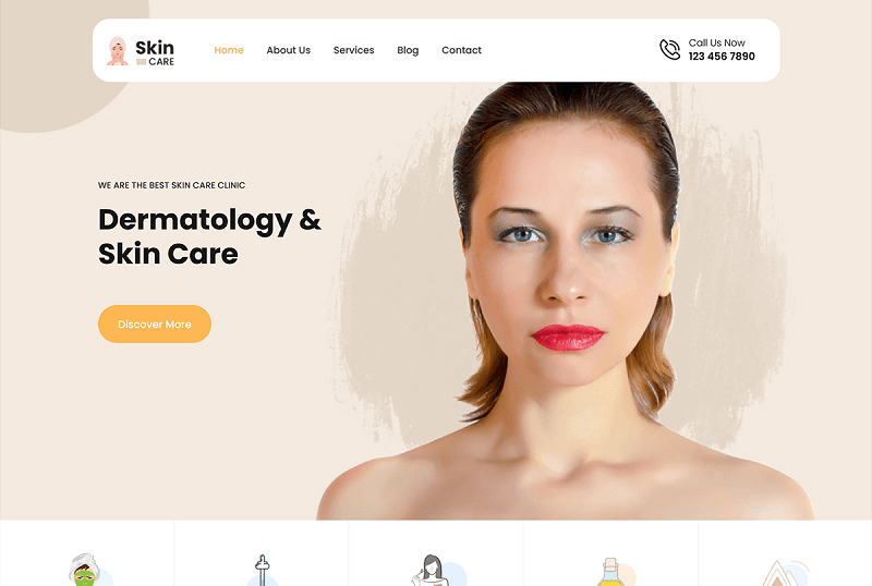 SKT Skincare WP Theme