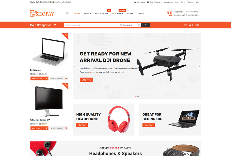 Shopay WP Theme