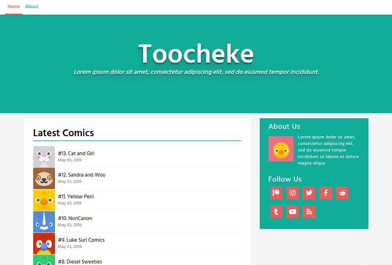 Toocheke WP Theme