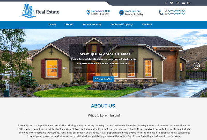 Construction Realestate WP Theme