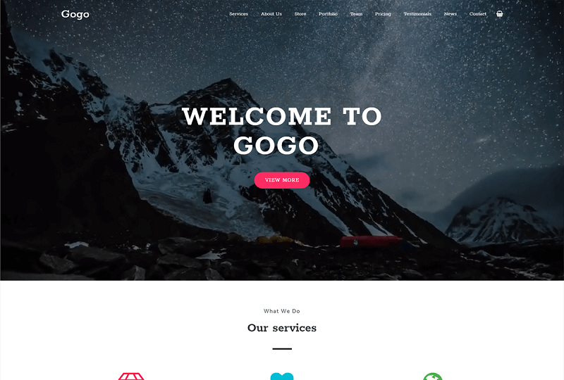 Gogo Lead Generation WordPress Theme