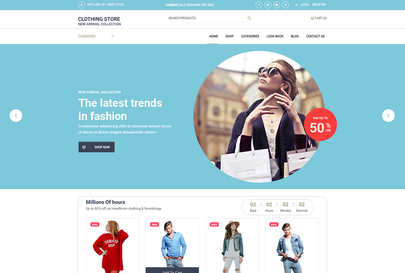 Shopfront Ecommerce - WordPress theme