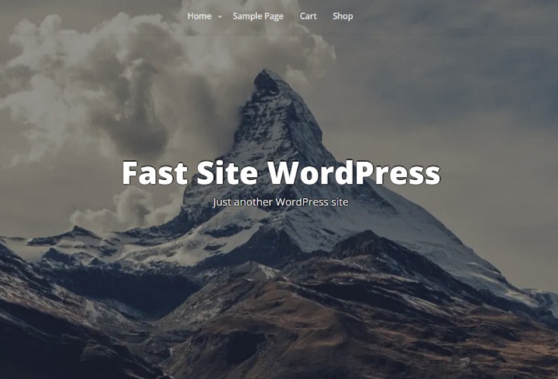 Fast Press theme