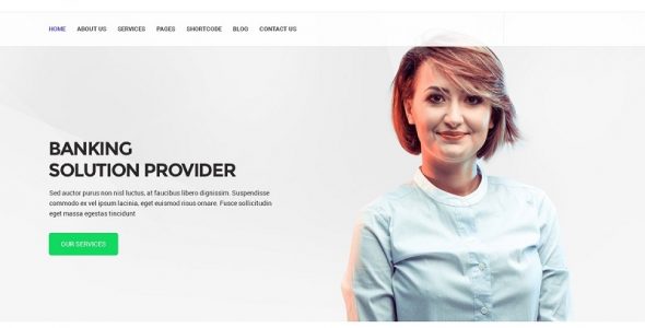 Banking WordPress themes