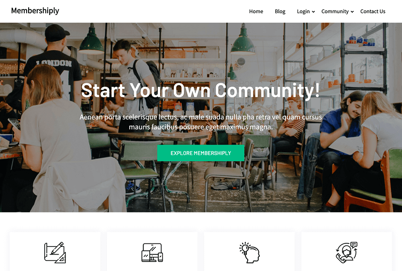 Membershiply WordPress Themes for Membership Sites