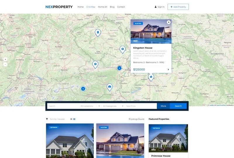 NexProperty Realtor WordPress Theme