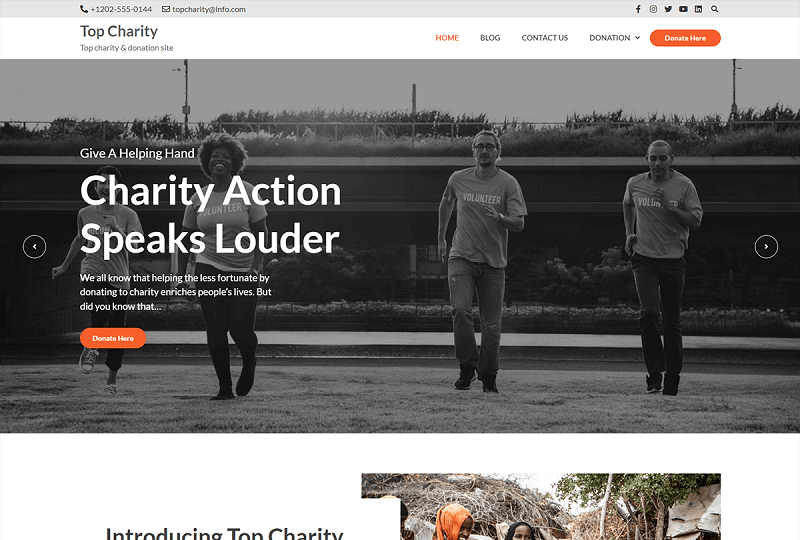 Donatee – Nonprofit Charity HTML Template » - Premium Themes & Templates