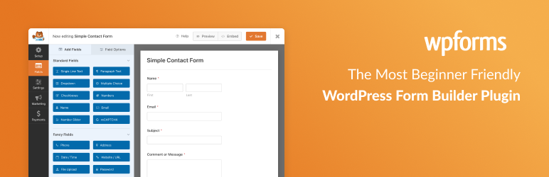 Contact Form by WPForms