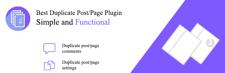 Duplicate Post WordPress plugin