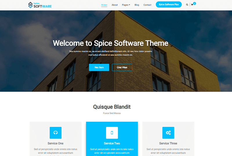 15 Best Free WordPress Themes for Software Company | Testerwp