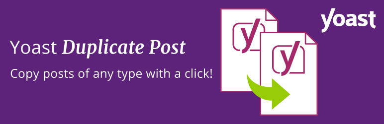 Yoast Duplicate Post WordPress plugin