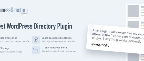 Business Directory Wordpress Plugins