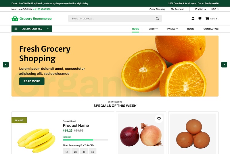 Grocery Ecommerce