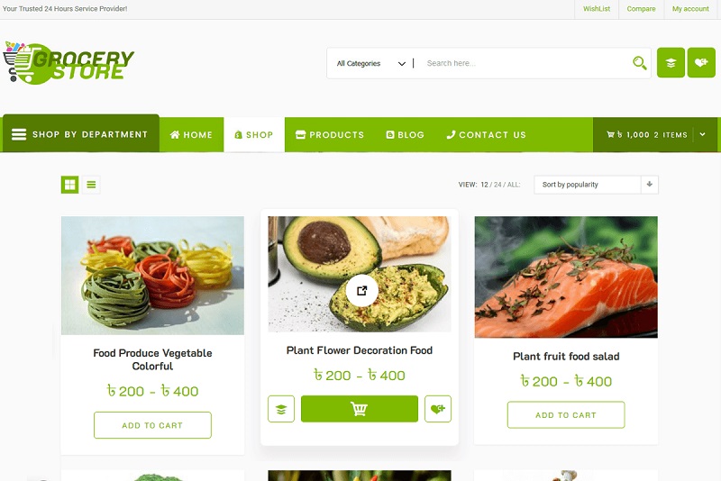 Best Free Grocery Store Wordpress Themes In Testerwp