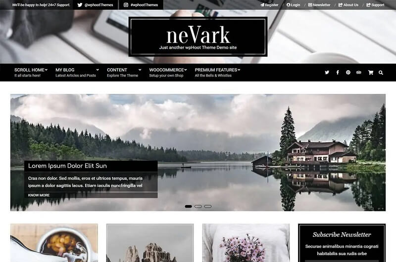 Nevark Marketing Agency WordPress Theme