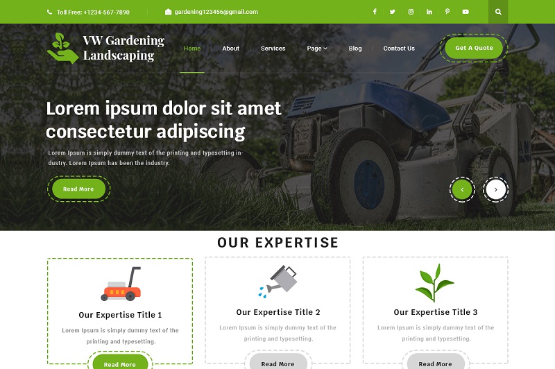 VW Gardening Landscaping