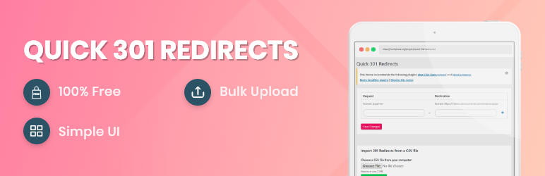 Quick 301 Redirects