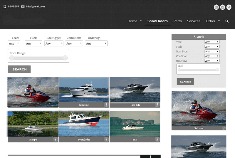 Boat Rental WordPress Themes