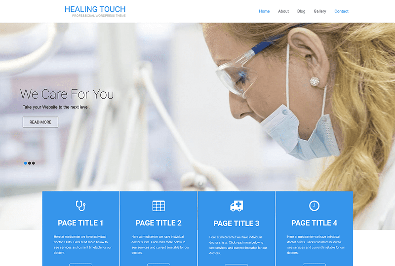 Healing Touch WordPress Theme