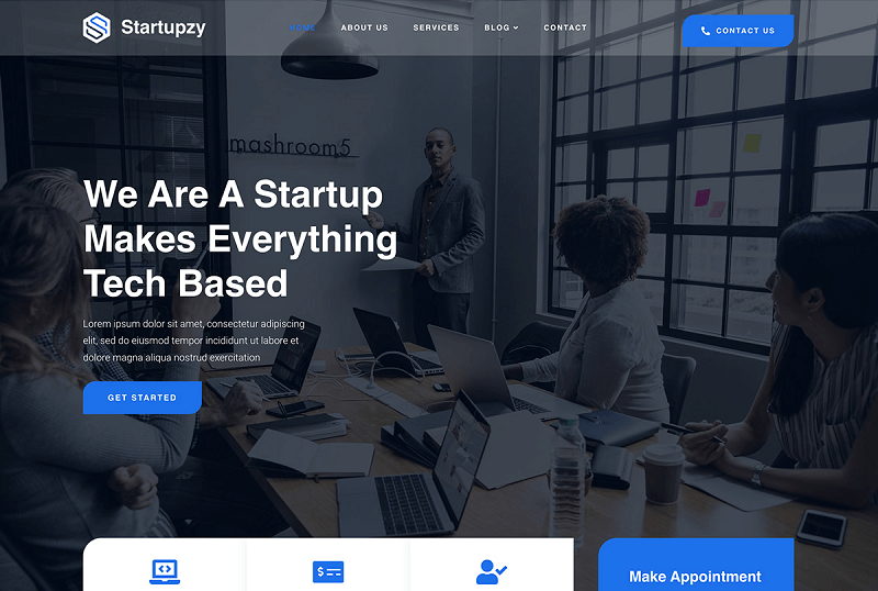 Startupzy WordPress Sales Page Theme