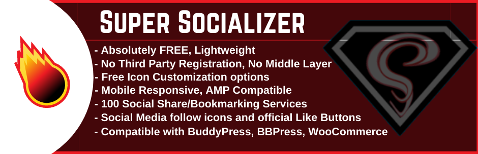 Super Socializer WordPress Comment Plugin