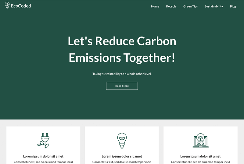 Eco-Friendly WordPress Themes