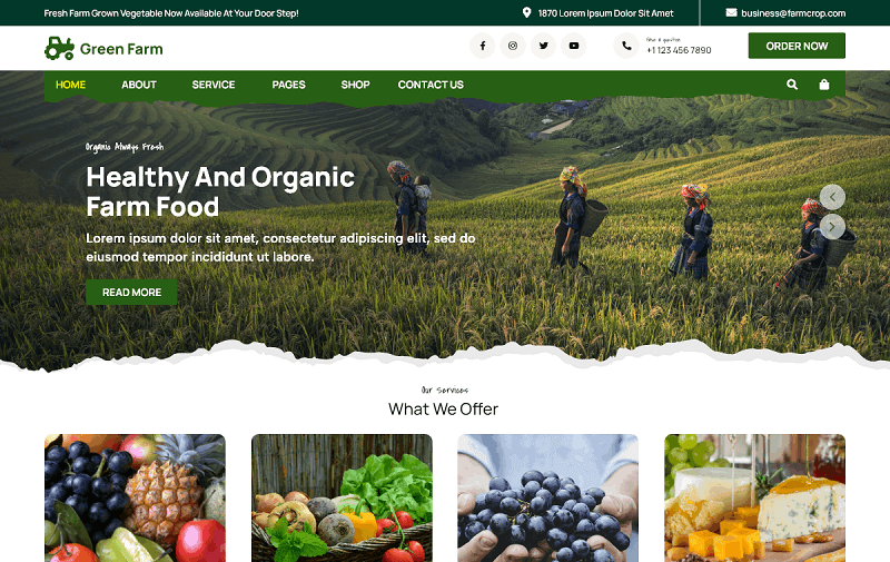Green Farm Elementor