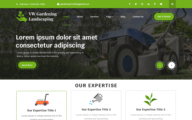 VW Gardening Landscaping