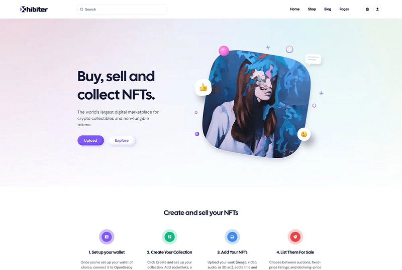 NFT WordPress Themes