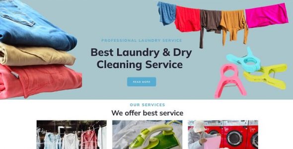 Laundry WordPress Themes