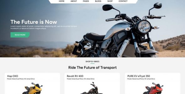 Free Bike WordPress Themes